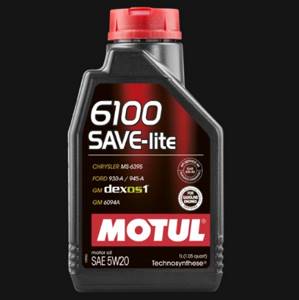 MOTUL 6100 SAVE-LITE 5w20 SN/GF-5 1л. синтетика /Technosynthese®/, масло моторное